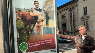 Jonathan Hondier, éleveur ovin et judoka. (Campagne de communication) Jonathan Hondier, éleveur ovin et judoka. (Campagne de communication)